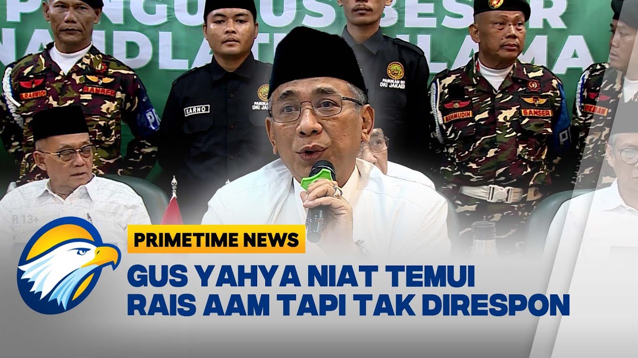 Gus Yahya Ajak Islah Untuk persiapkan Muktamar [Primetime News]