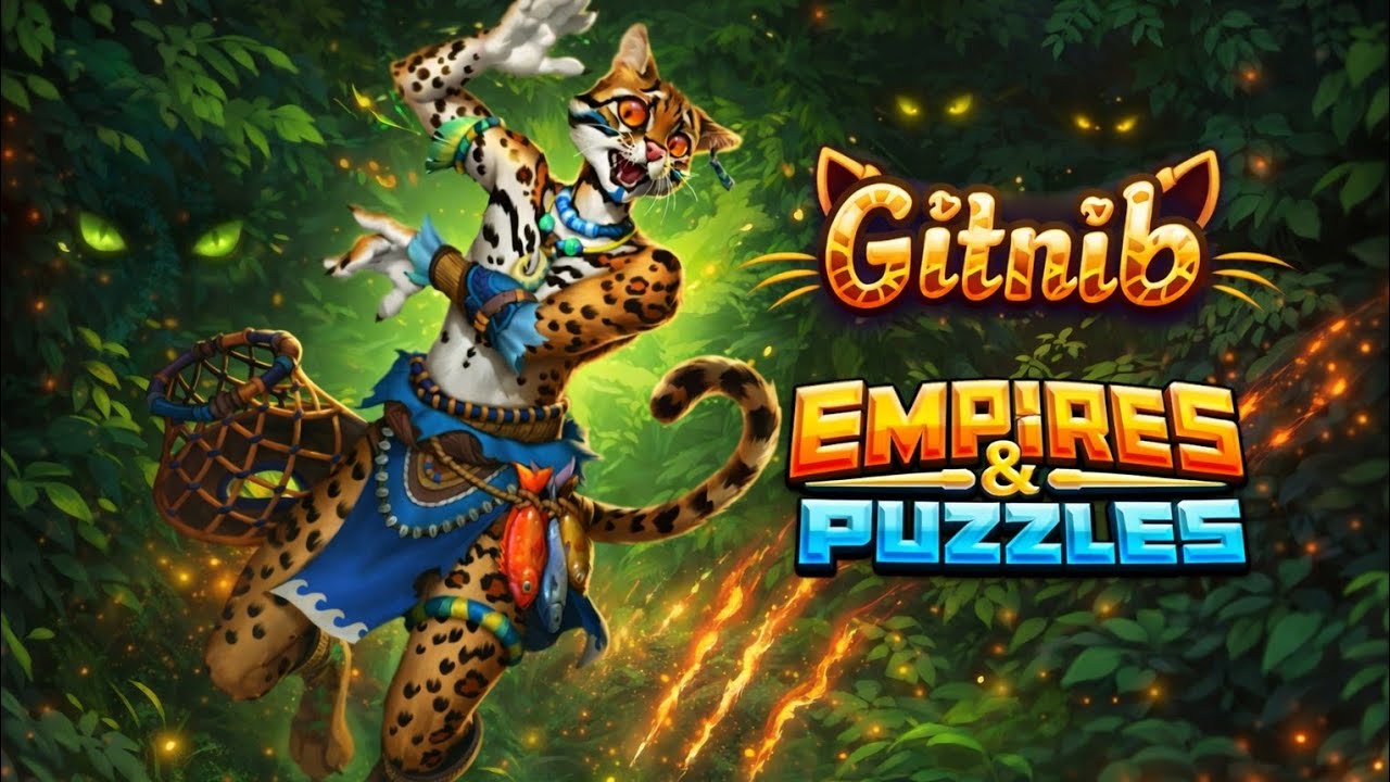 Empires and Puzzles- Gitnib jest już w grze!