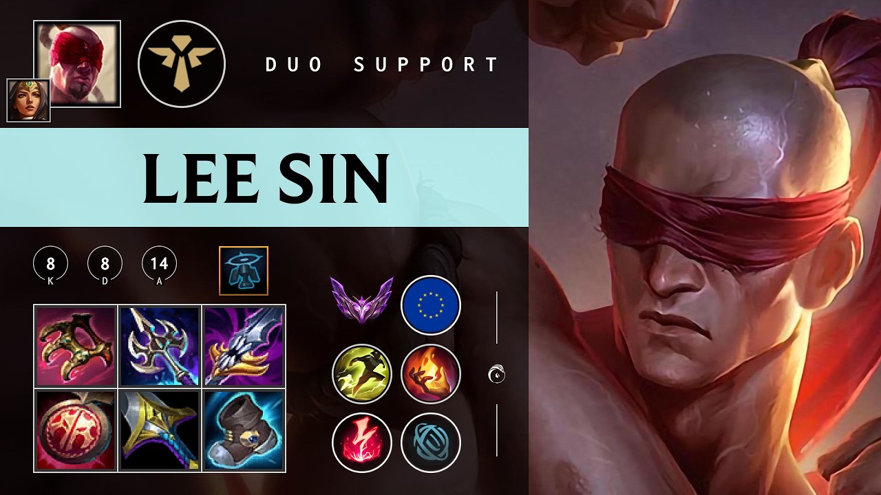 Lee Sin Support vs Karma - EUW Master Patch 26.05