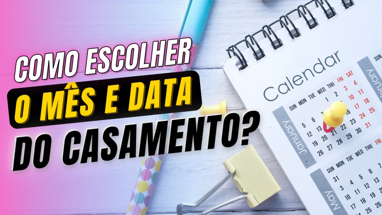 QUAL O MELHOR M&Ecirc;S PARA CASAR? Como escolher a data do casamento? Qual a melhor data para casar?