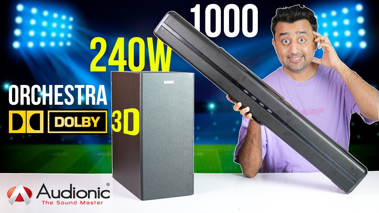 Best Sound System in 2025 - Dolby 3D Sound - 240W High Bass - Audionic Orchestra 1000 Review