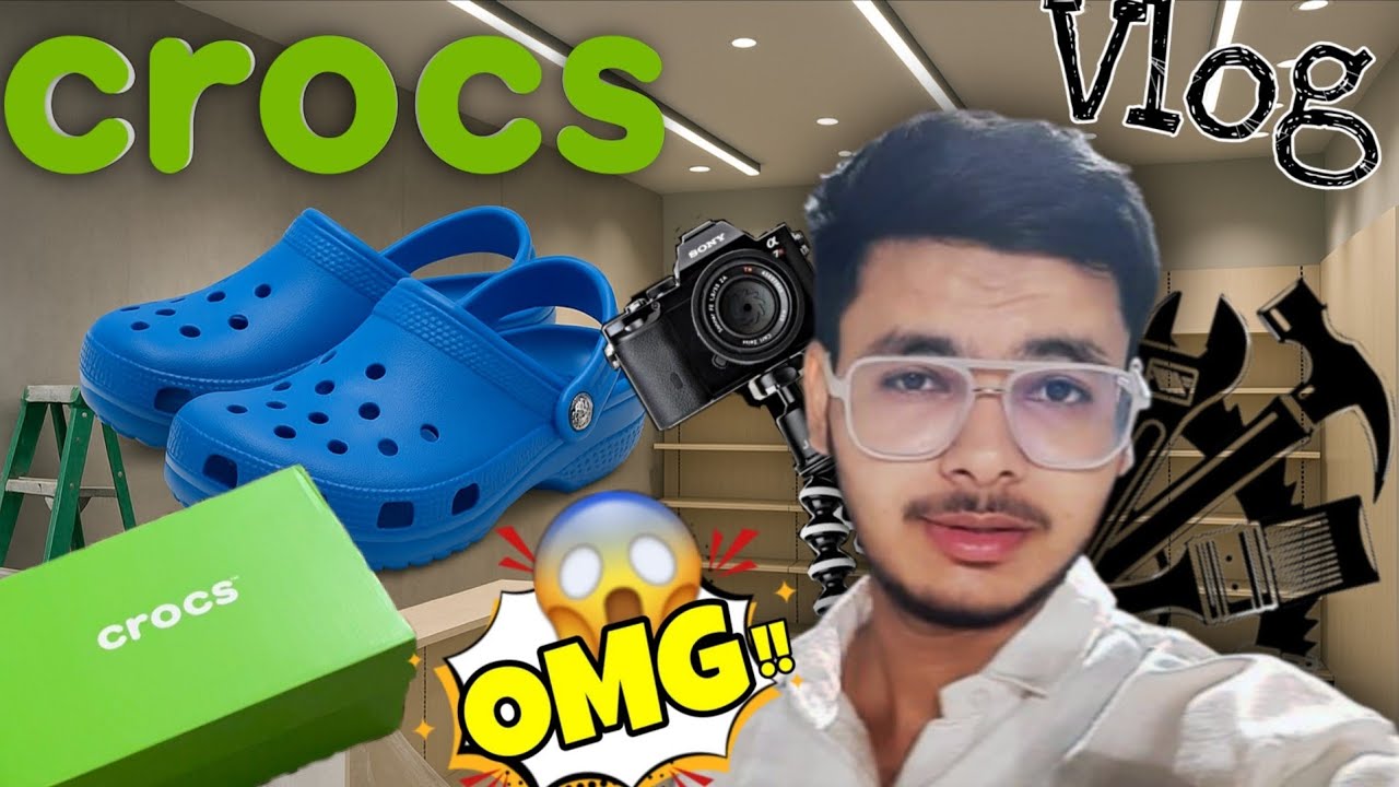OMG!! Crocs Store Installation Started 😱 | Full Setup Behind The Scenes | Crocs Store Vlog 2025 🔥