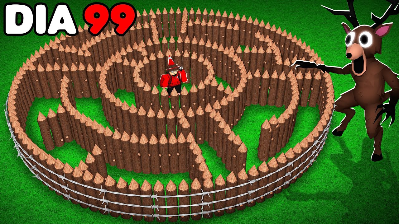 CRIEI A BASE LABIRINTO DO 99 NOITES NA FLORESTA