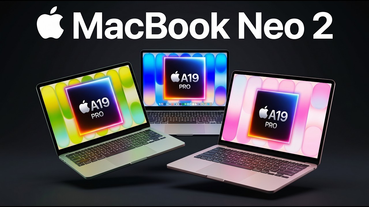 MacBook Neo 2 - te NOWE WYCIEKI są NIESAMOWITE!