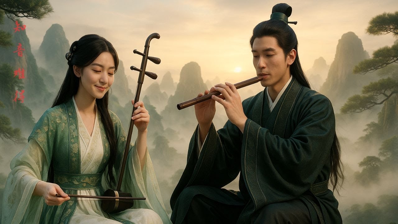 Gentle Bamboo Flute & Erhu | Soft Melodies of Support and Connection for Peaceful Moments