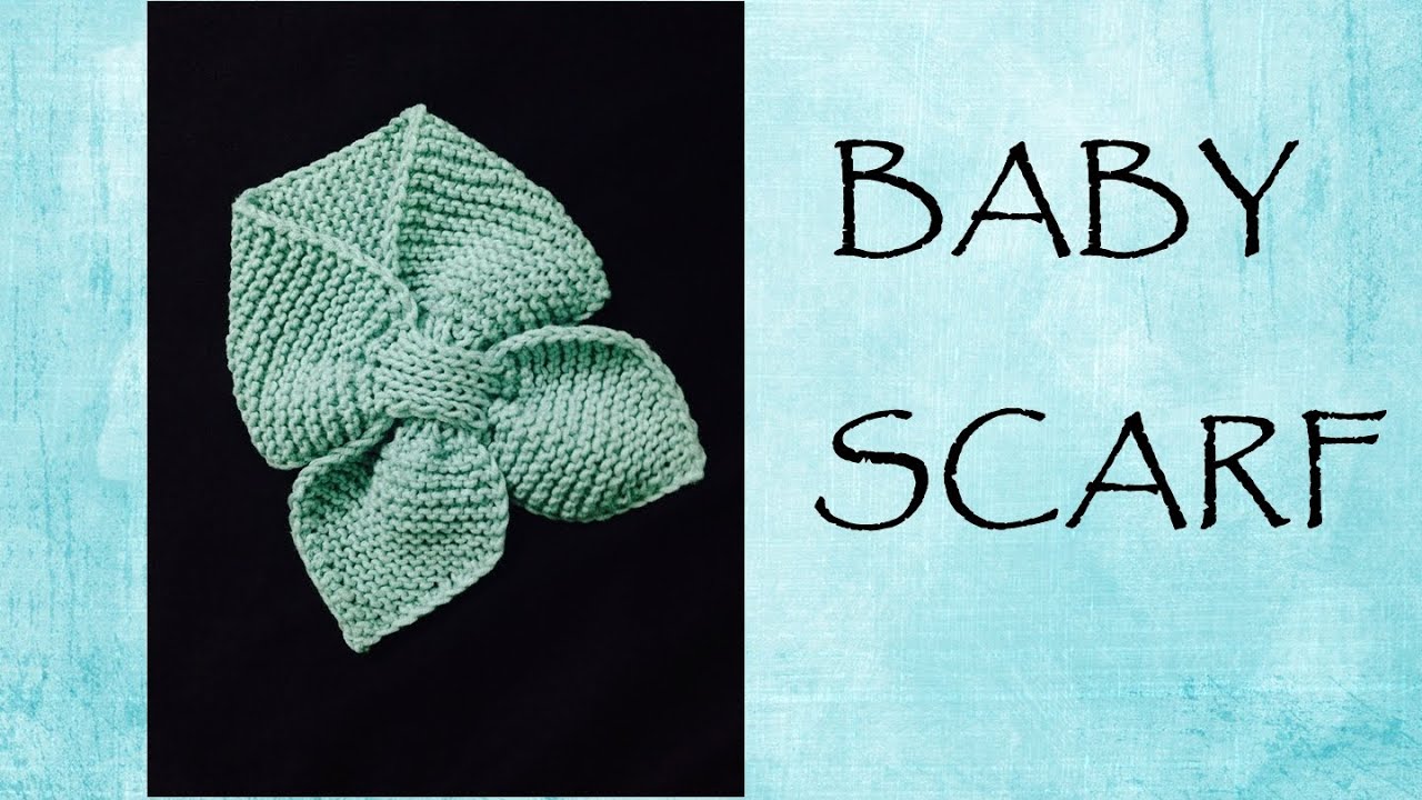 [Knitting] Baby scarf | Hướng dẫn đan khăn tai thỏ | RiO's Corner