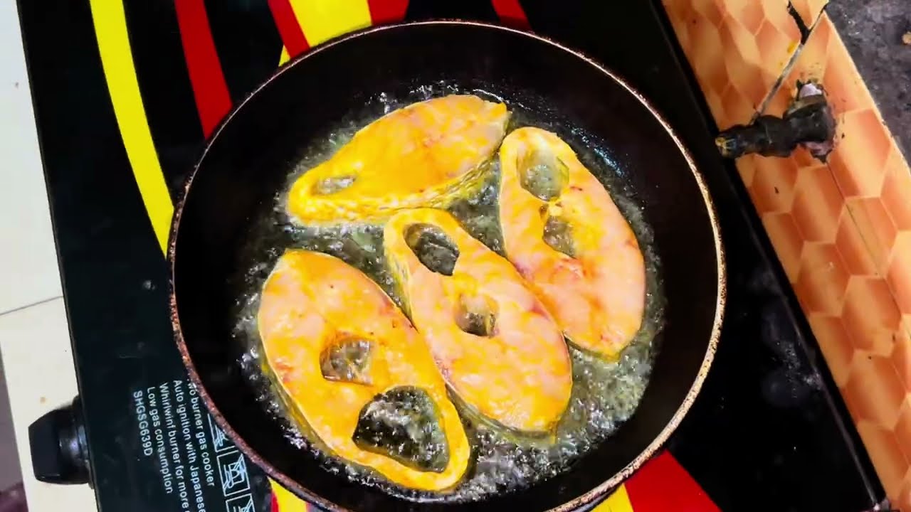 আন্টি মাছ ভাজি ও শিম রান্না করলো 😍#cookingvideo  #homemadefood  #longVideoPost 