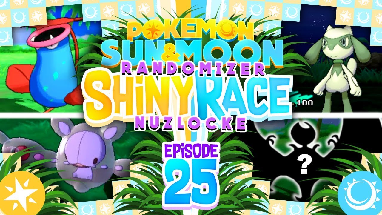 SO MANY CRAZY SHINIES! Pokemon Sun and Moon Randomizer Shiny Race Nuzlocke with aDrive! #25