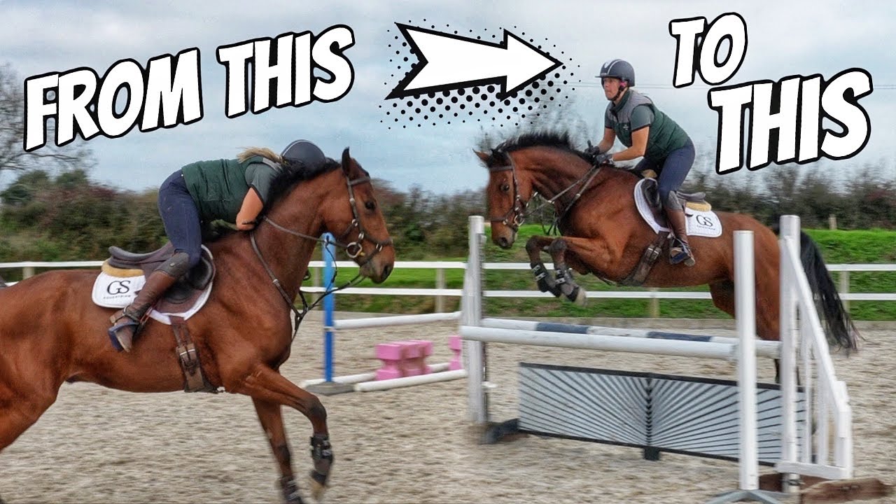 Эта ЛОШАДЬ просто УДИВИТЕЛЬНА | Jumping Transformation