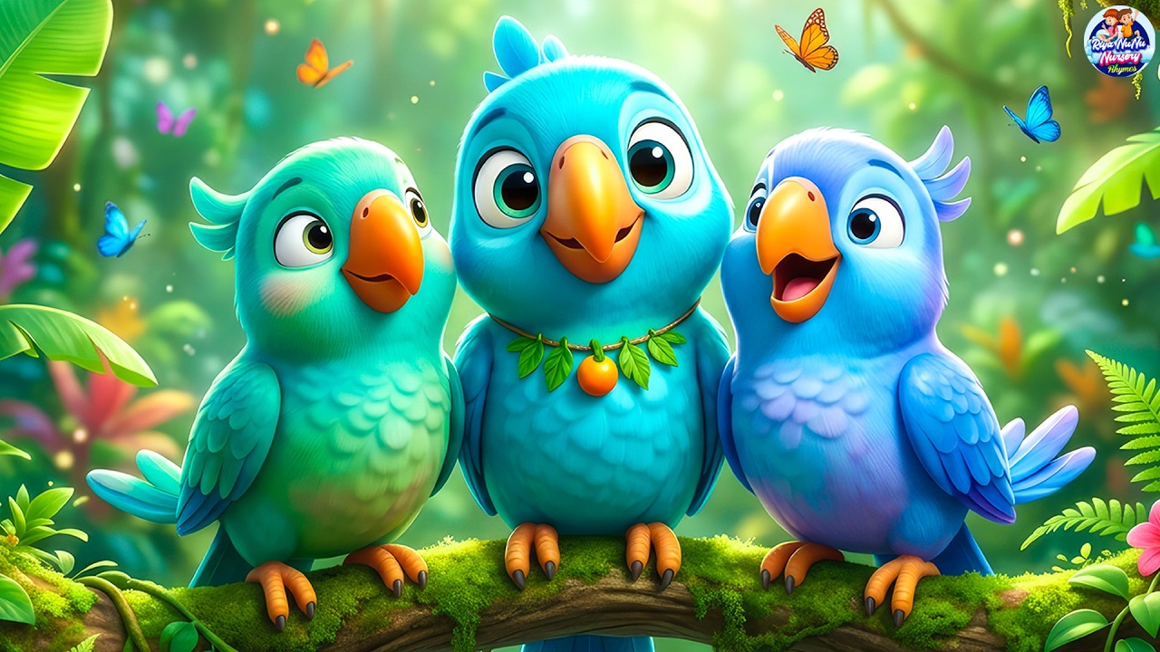 Main Tota Hare Rang Ka | I am a parrot, I am a parrot | Mitthu Mitthu | Hindi Rhymes For Kids Poe...