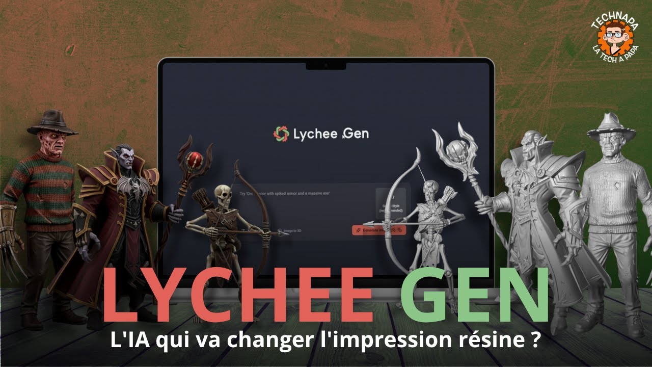 LycheeGen : Le nouveau moteur de génération 3D de Mango (LycheeSlicer)