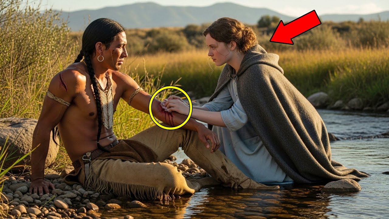 The Orphan Girl Found a Bleeding Apache Warrior — By Dawn, He Promised to Make Her His Forever