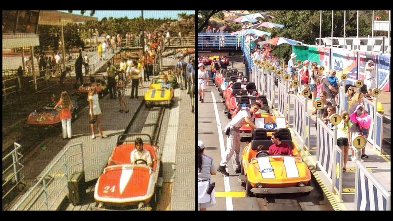 Эволюция трассы Tomorrowland Speedway в Magic Kingdom! DIStory, эпизод 2 — История парка Disney!