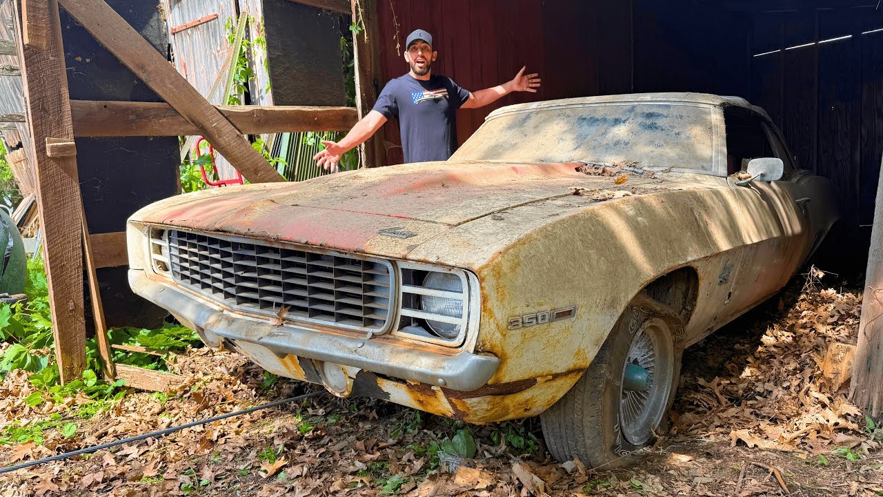 We Found a Super Rare Camaro Hidden in a Barn!