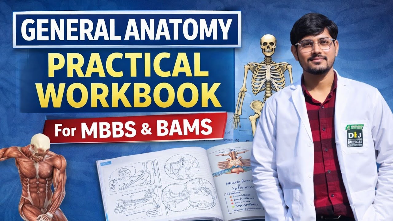 Practical Anatomy workbook (GENERAL ANATOMY) for medical students mbbs, bams #unfiltereddoctor 