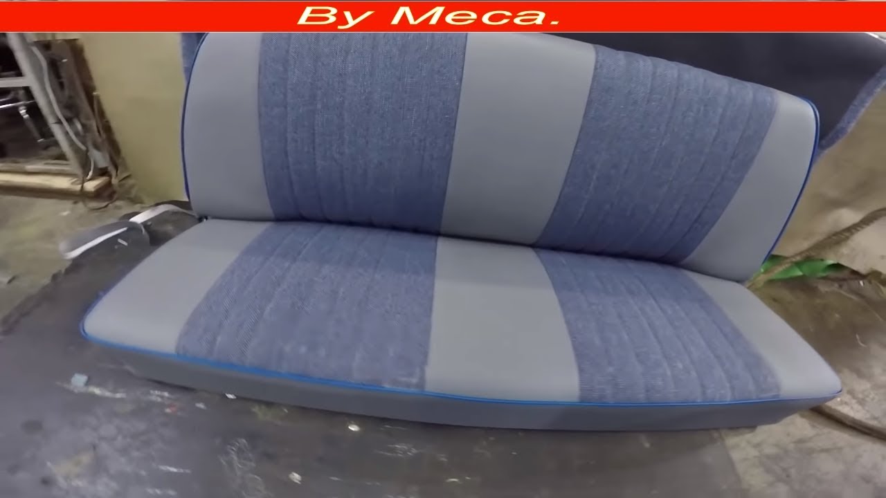 1967 Classic Volskwagen beetle | Reupholster back seat By Meca.
