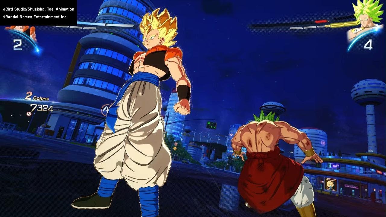 Gogueta vs Broly DBZ