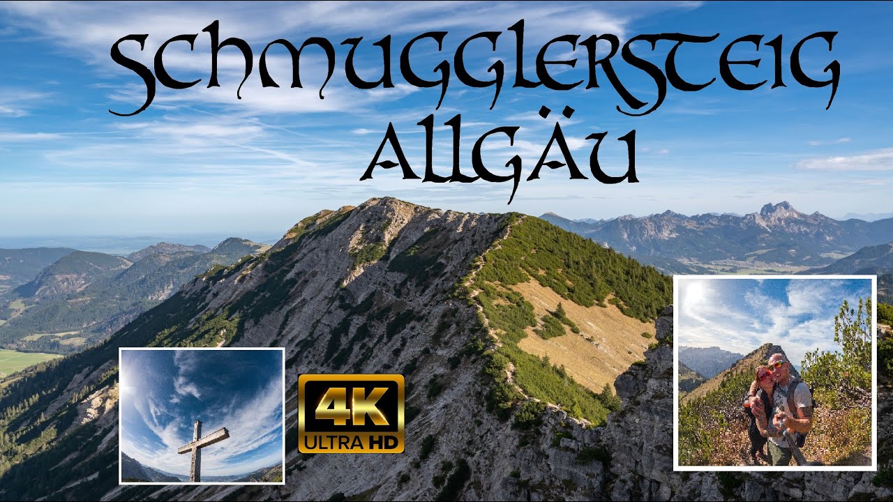 Allgäu - Schmugglersteig Oberjoch -Wandern in Bad Hindelang 4K