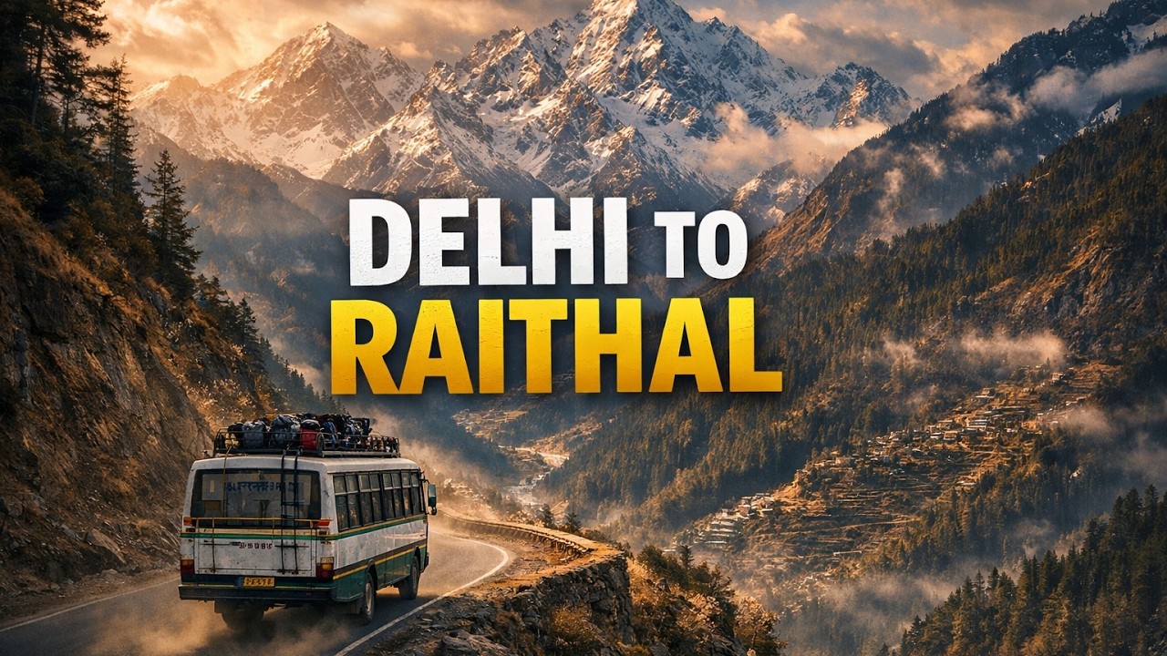 Delhi to Raithal Village  Dayara Bugyal Trek 2026  Self Camping