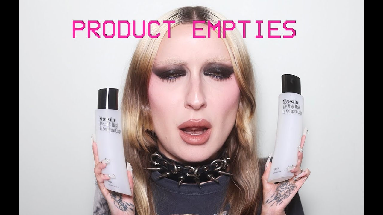 PRODUCT EMPIES (makeup, hair, body, etc)