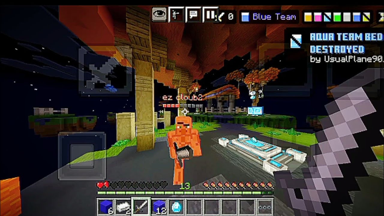 Minecraft Hive Bedwar Gameplay | Minecraft Bedwar Gameplay | Minecraft Bedwar