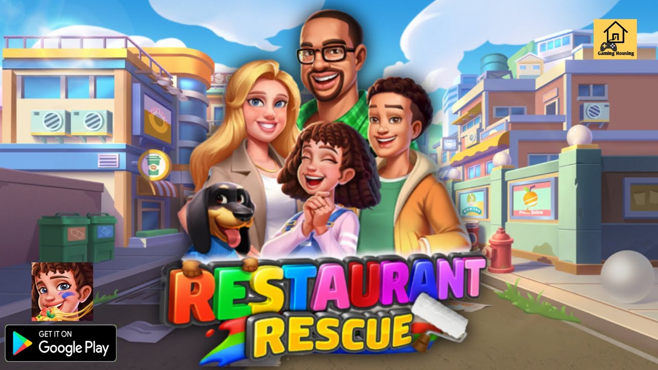 Restaurant Rescue! 🍔👩&zwj;🍳 Gameplay (First Look) | Top 2023 Food Games