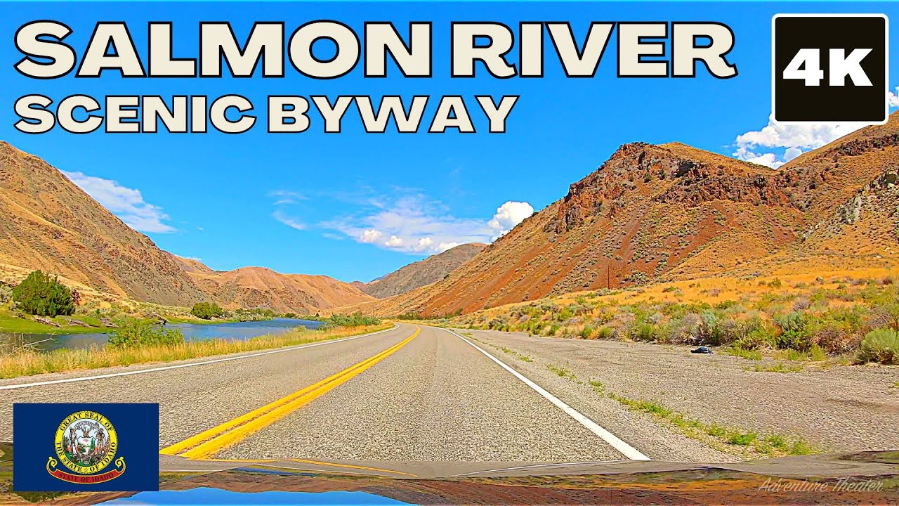 Salmon River Scenic Byway 4K scenic drive | Idaho
