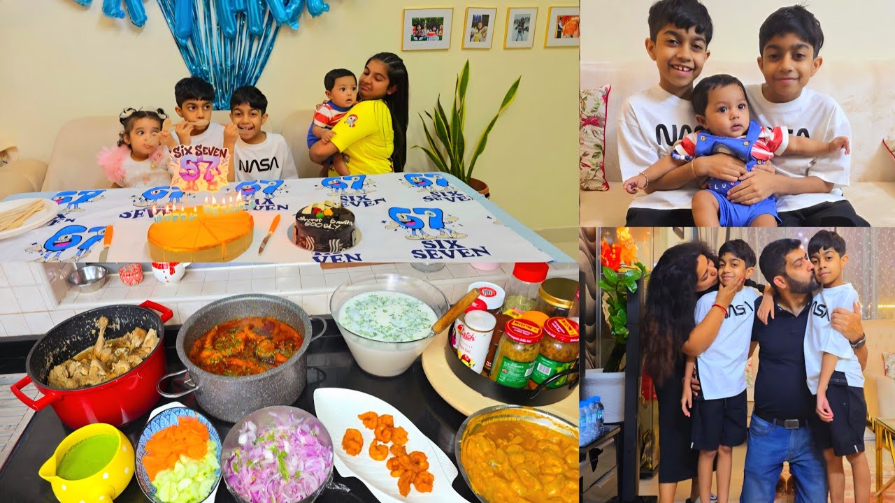 Ours Twins Birthday 🎂 Celebrations With Our Friends || Ye Sab Khana Banaya ♥️♥️