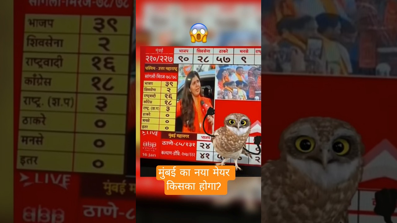 Maharashtra BMC Election Result Live Updates: BJP दफ्तर पहुंचे Devendra Fadnavis | 