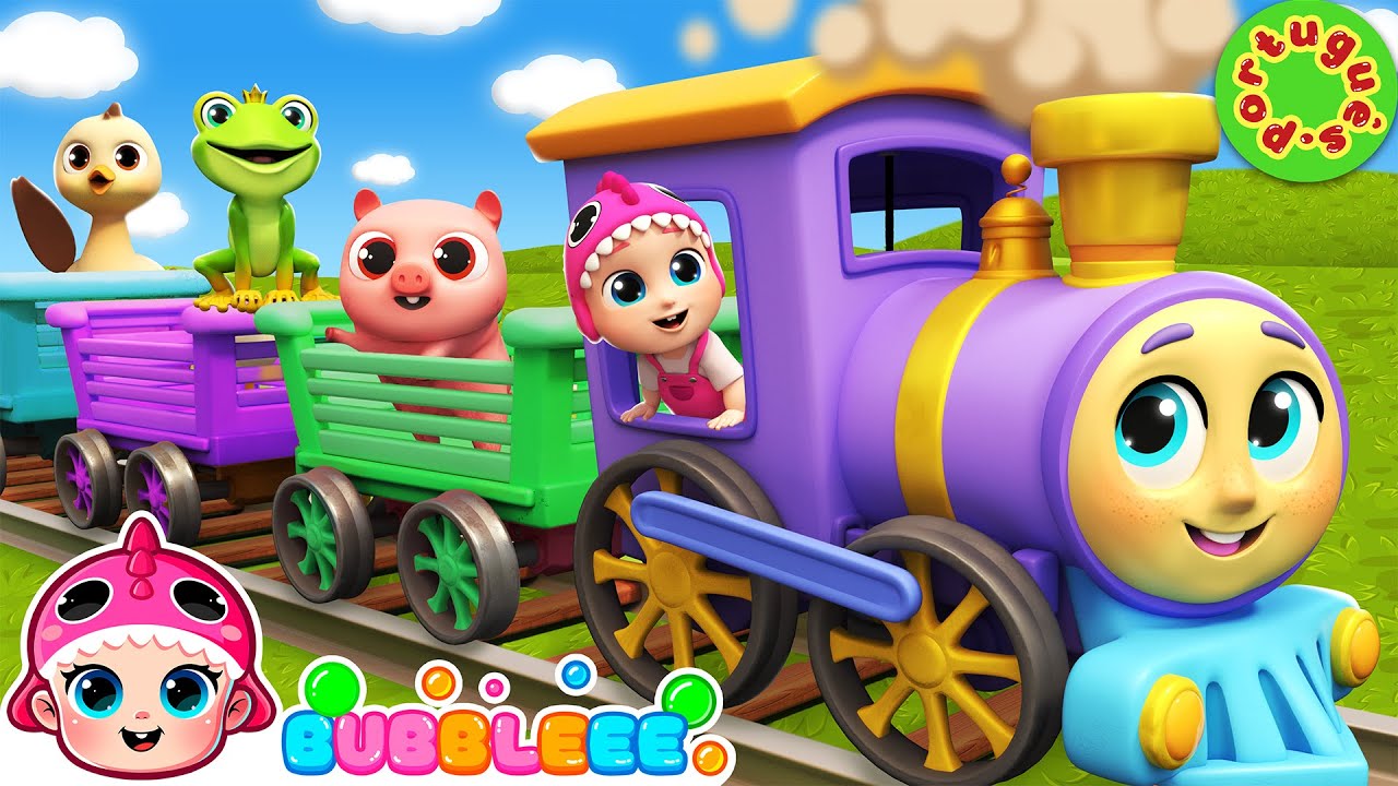 Upa Cavalinho, Trem e Mais! 🚂 Mix de M&uacute;sicas Infantis | Bubbleee Can&ccedil;&otilde;es Infantis