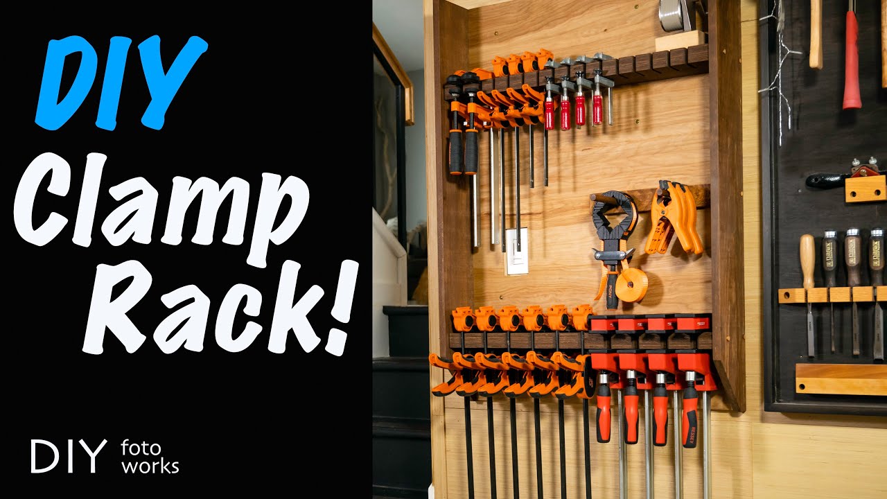 DIY Custom Clamp Rack Build!  4K