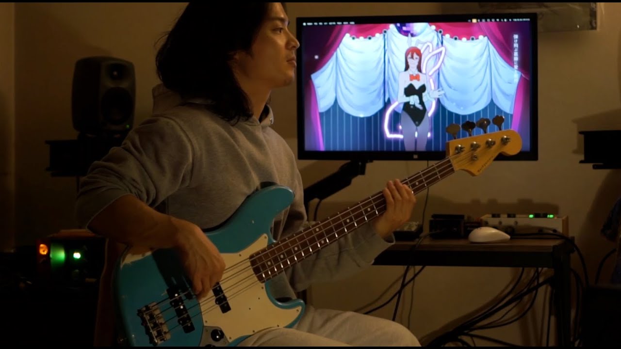 【AKASAKI】Bunny Girl | Bass Cover