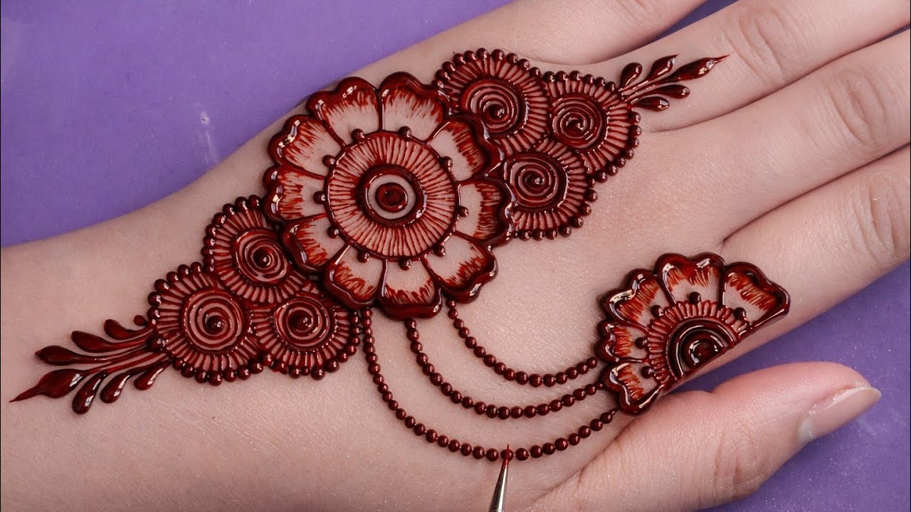 Easy Arabic Mehndi Design Tricks 2026|Front Hand Mehandi Design | StylishMehndi for Wedding