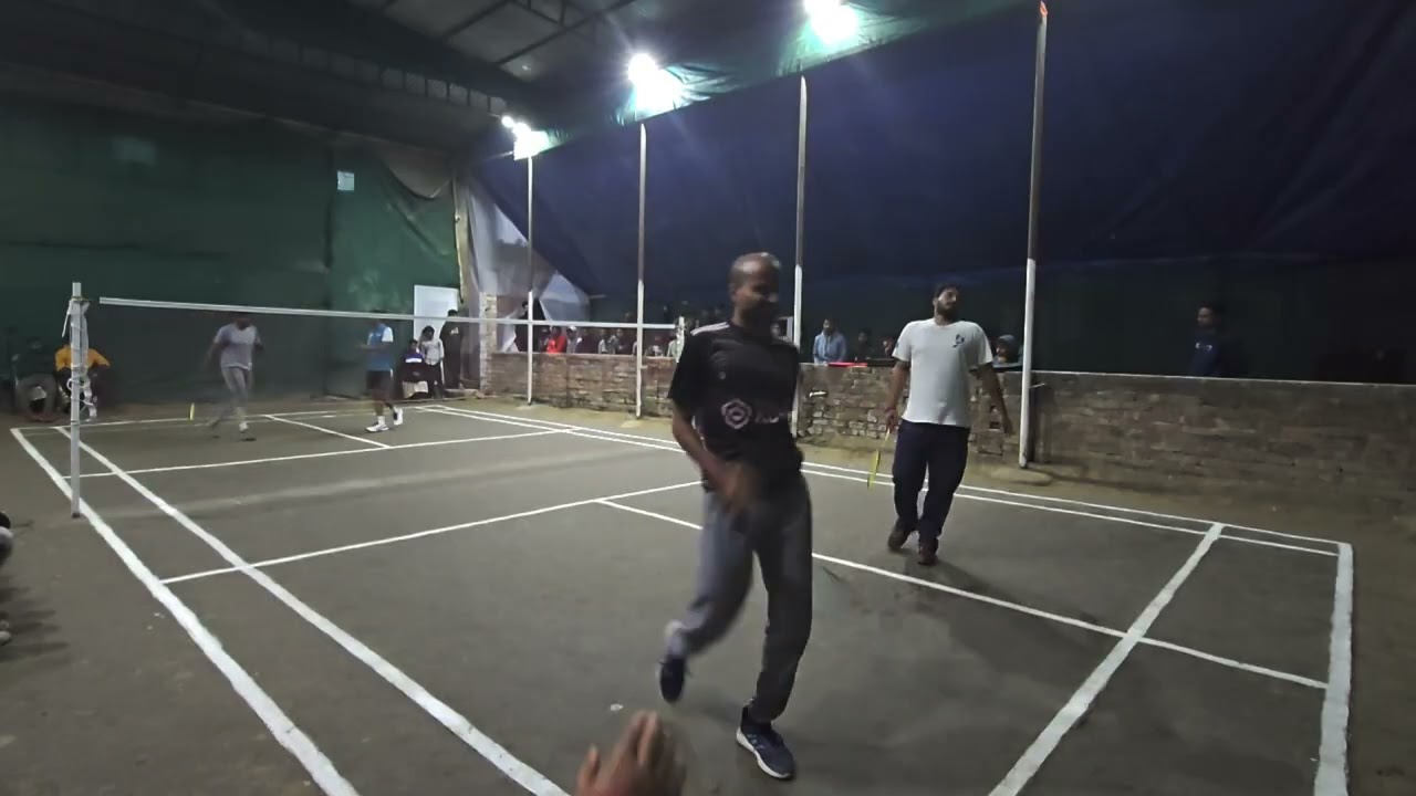 Bihar vs bengal 1st set #karimpur #badminton #sports #tournament #watch 
