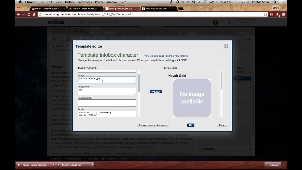 Infobox Tutorial