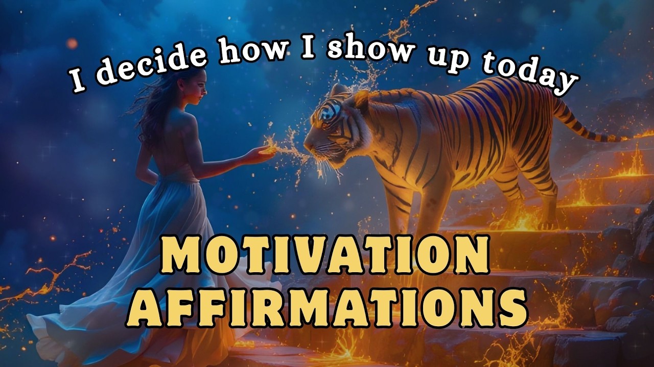 Start your day with affirmations for MOTIVATION