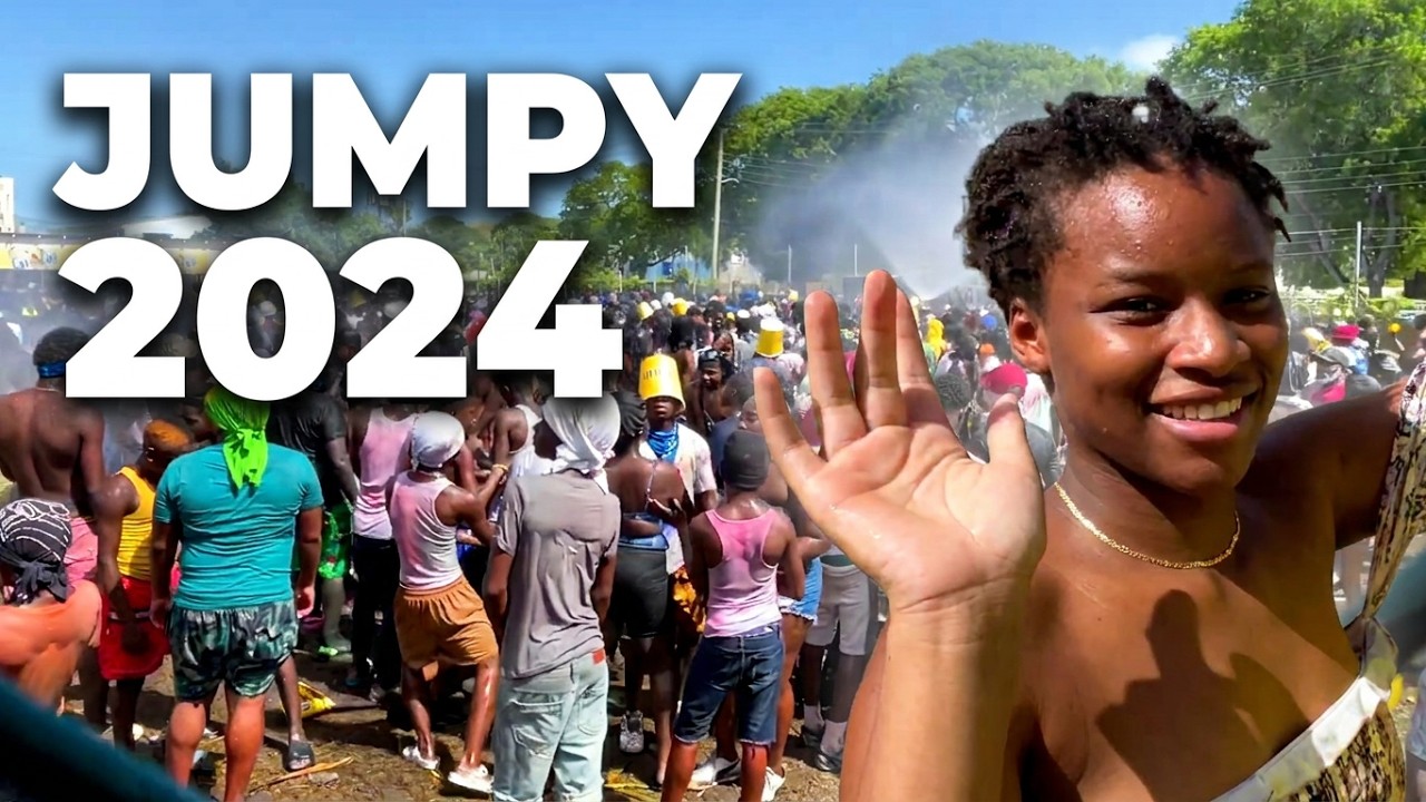 JUMPY carnival2024 #vlog #travel #vacation #antigua