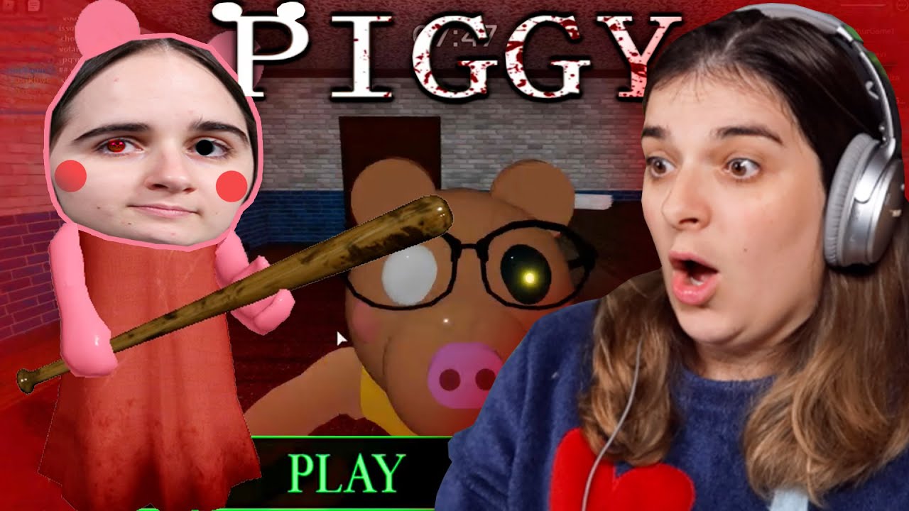 MINHA IRM&Atilde; FOI POSSU&Iacute;DA PELA PIGGY NO ROBLOX!