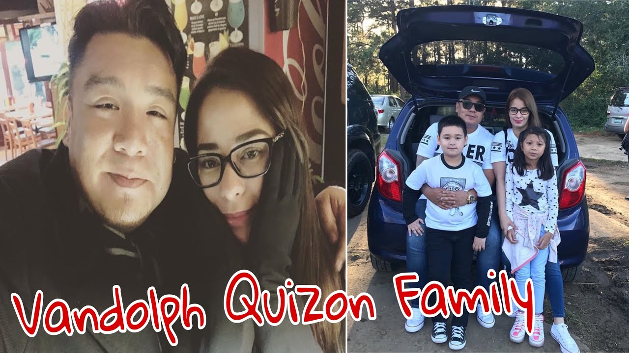 Vandolph Quizon and wife Jenny Quizon Family