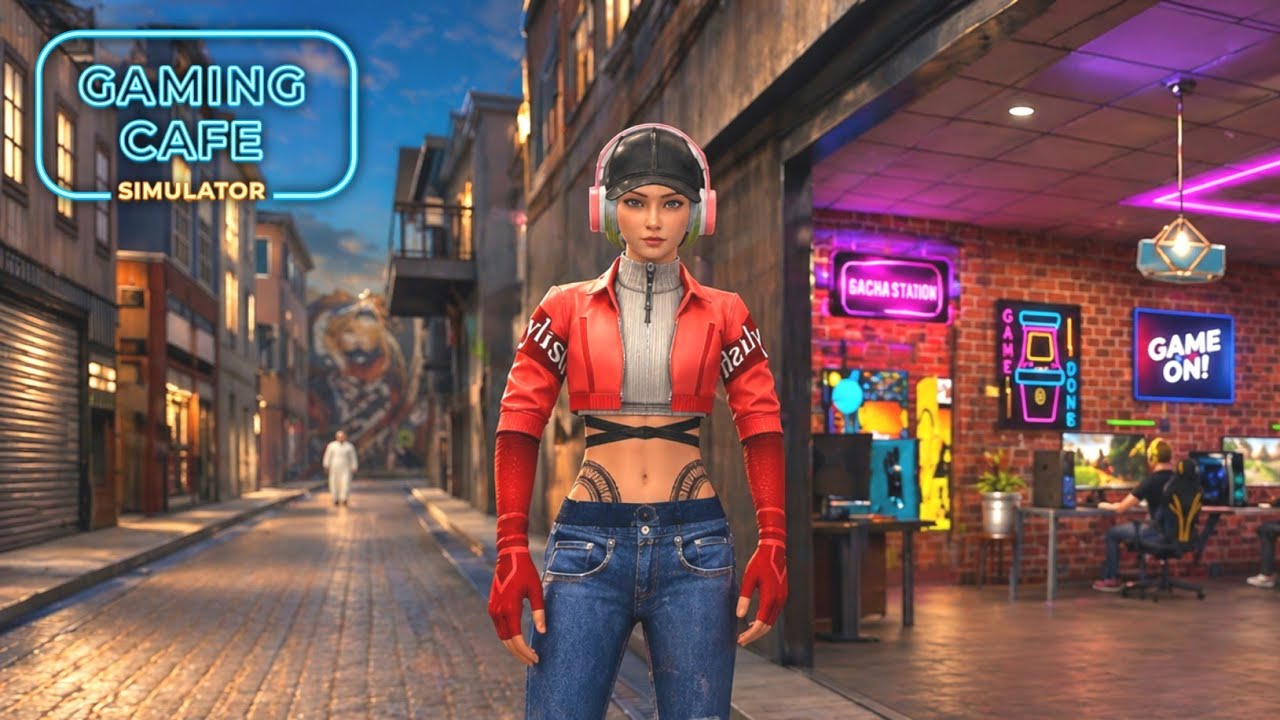 Internet Gamer Cafe Simulator (New Update: Accessories And You can go outside Now) Gameplay Android