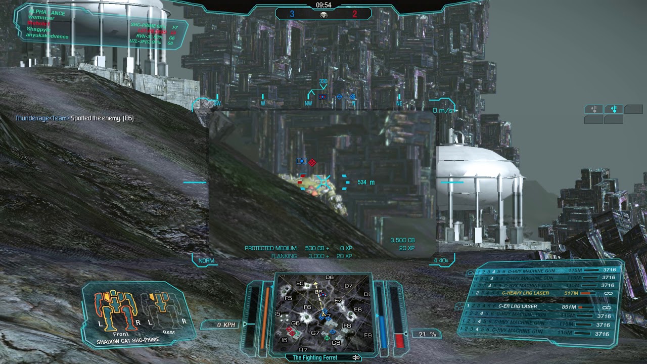 MechWarrior Online - wemmser´s in action (Shadowcat)