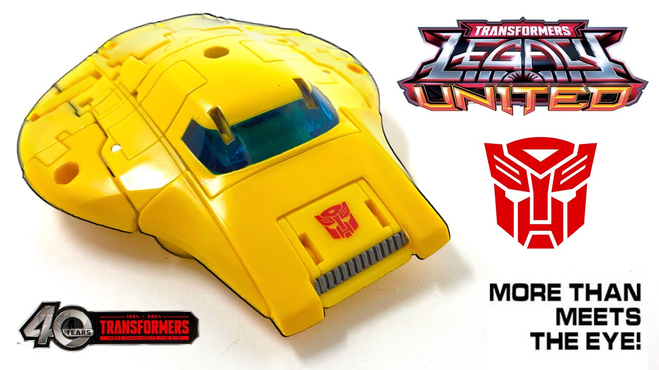 IMPRESSIVE! Transformers LEGACY United Deluxe Class ORIGIN BUMBLEBEE Review