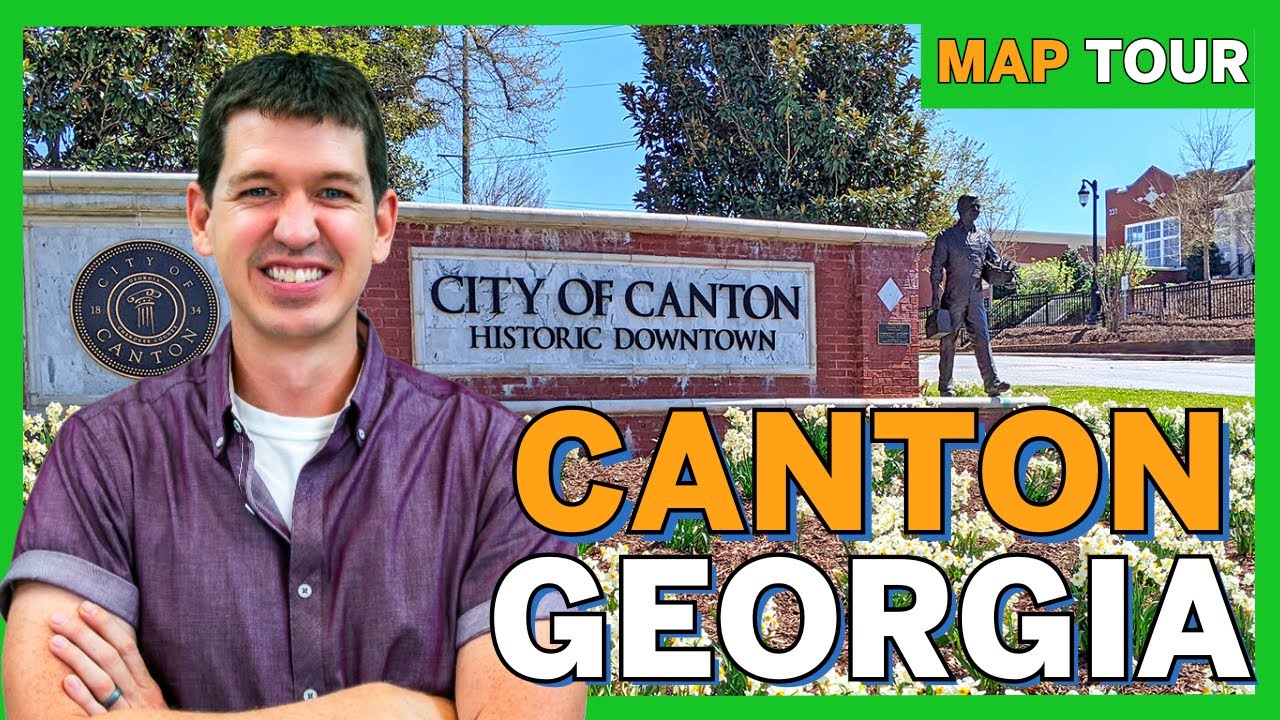 COMPLETE TOUR of Canton GA | Moving to Canton GA