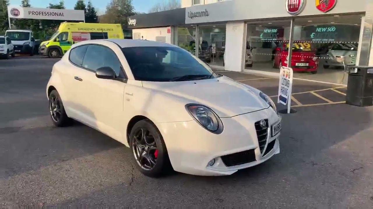 Alfa Romeo MiTo 0.9 TwinAir QV Line Manual in White - MA66UDH