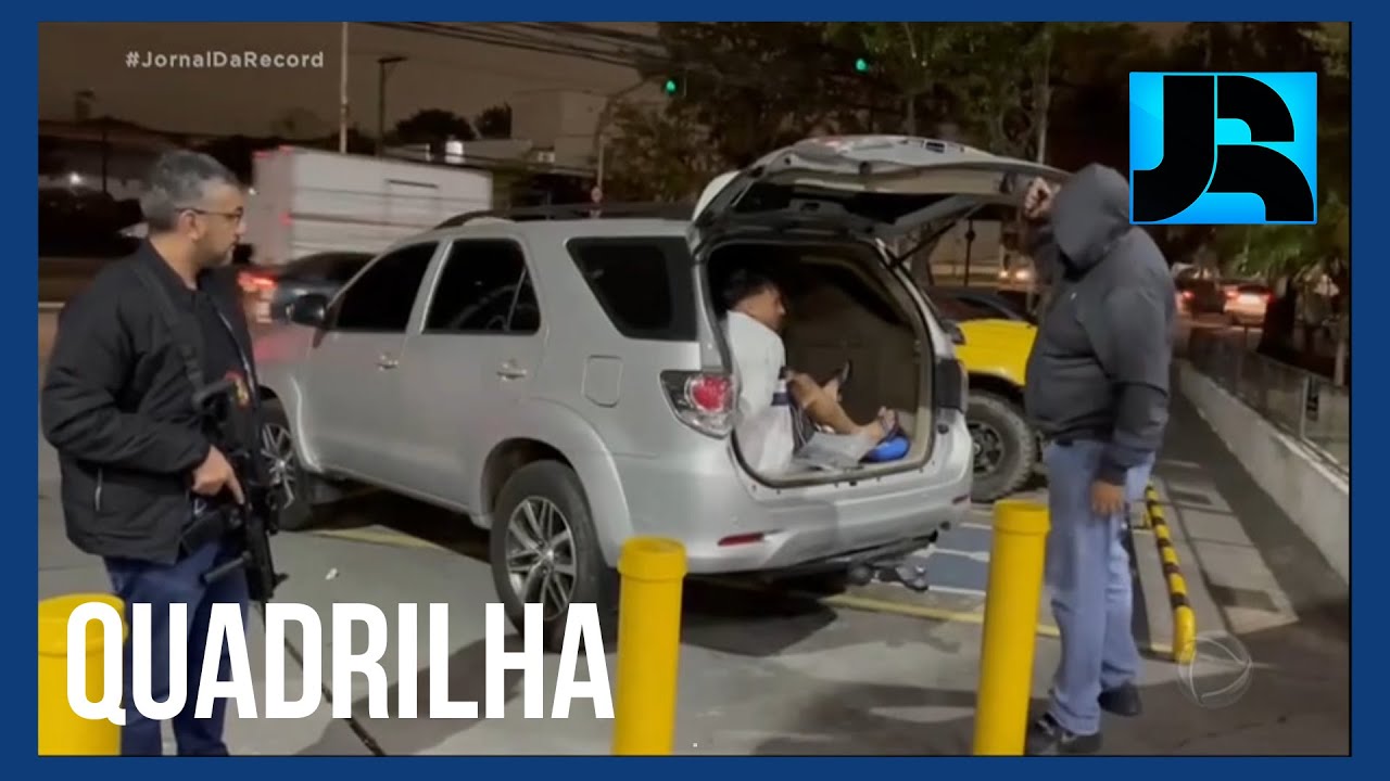 Polícia de SP prende quadrilha suspeita de roubar joalheria em shopping no interior do estado