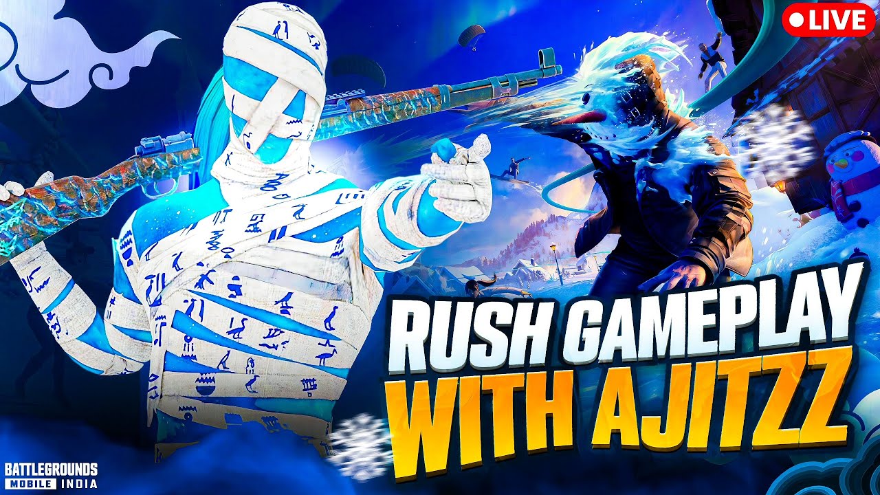 BGMI Rush Game Live with Randoms🔥 #bgmi #iphone16promax