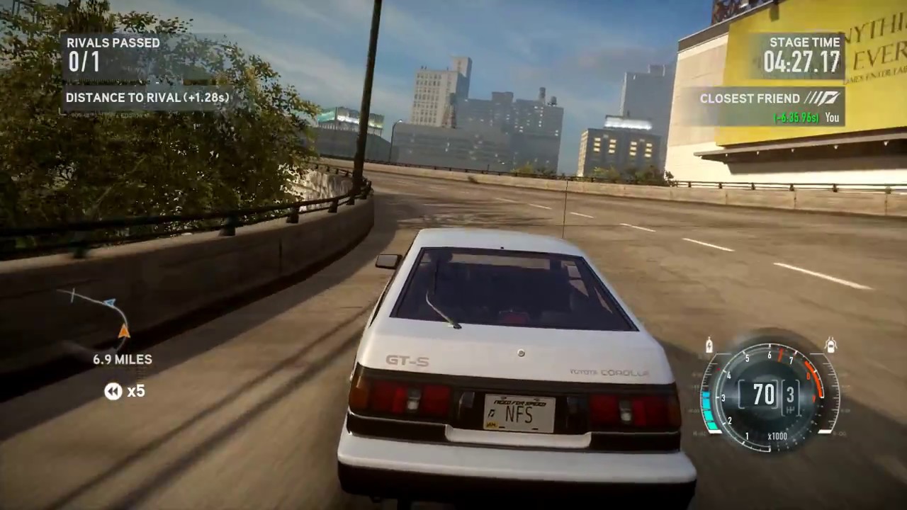 Need For Speed The Run: 112HP Hachi-Roku in Final Race vs Marcus (Aston Martin One-77)