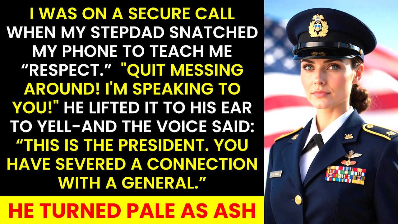 My Stepdad Grabbed My Phone— Then Froze When He Found Out Who Was On The Line…