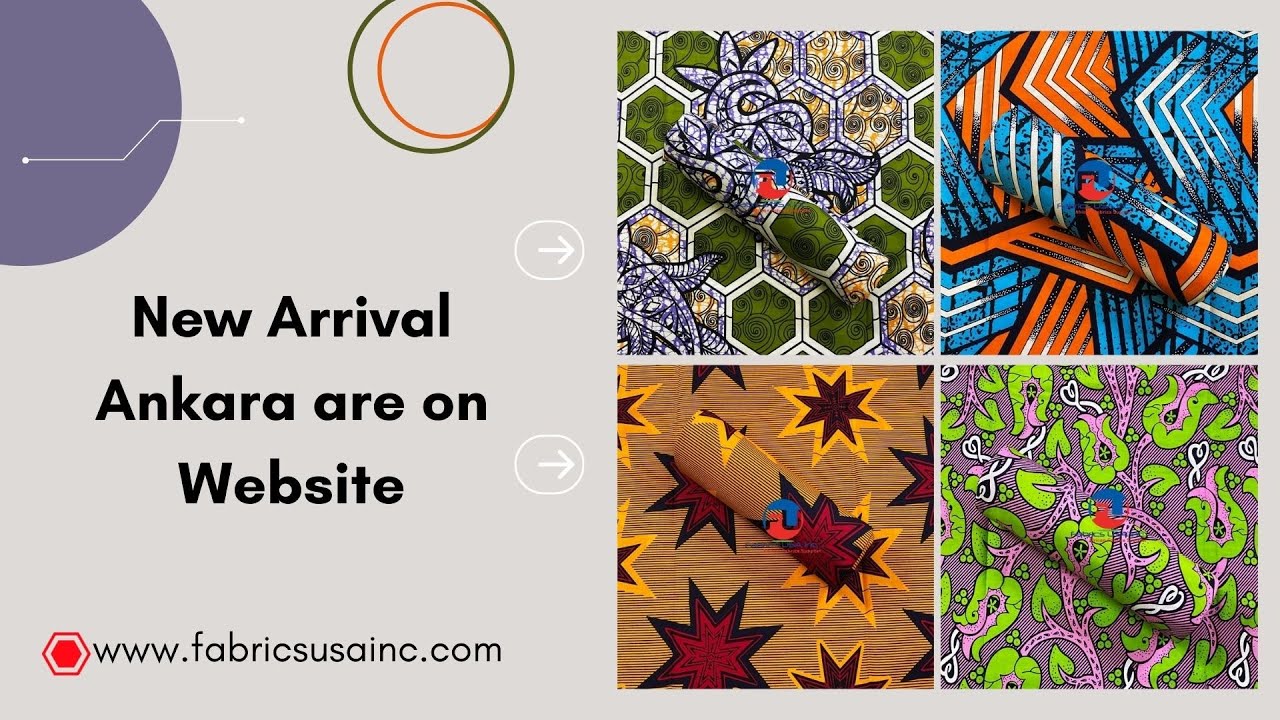 New Arrival Ankara are on Website | Super Exclusive Supreme Ankara Wax Block Print | NY Bronx | FUSA