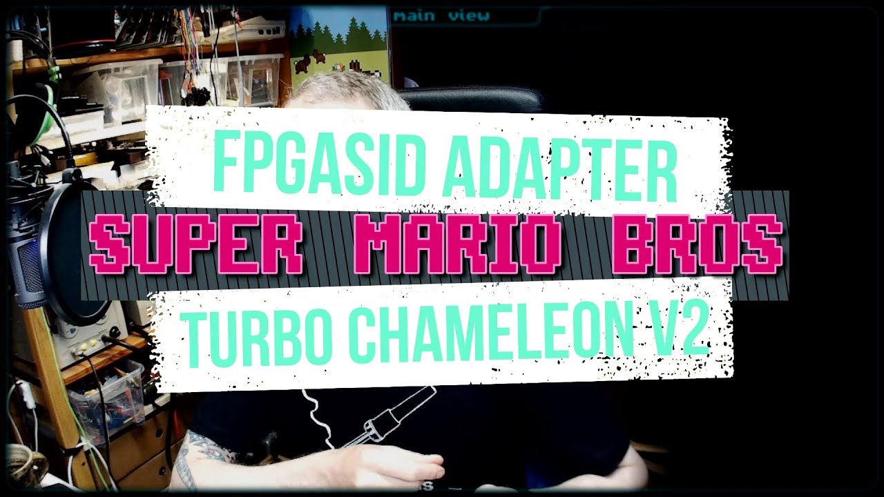 C64 Gaming - Super Mario Bros 64 release, Turbo Chameleon V2, FPGASID